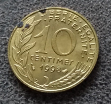 Monnaie centimes 1998 d'occasion  Saint-Étienne-de-Saint-Geoirs