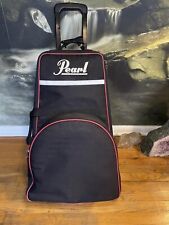 Pearl Snare Drum and Xylophone Set With Rolling Case See Pics. Bag Has Damage, used for sale  Shipping to South Africa