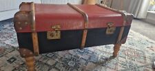 Vintage old suitcase for sale  ROSSENDALE