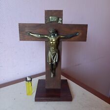 Ancien gros crucifix d'occasion  Porcelette