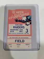 1972 nfl ticket for sale  Campo