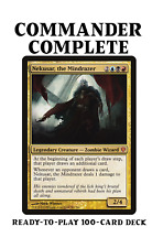 Used, Nekusar, the Mindrazer FORCED CARD DRAW DAMAGE Magic MTG Custom Commander Deck for sale  Shipping to South Africa