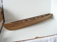 VINTAGE SCRATCH BULIT MODEL OF CLINKER ROWING BOAT RAGATTA 23"1/4 for sale  Shipping to South Africa