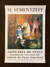 Affiche sementzeff saint d'occasion  Paris XIX