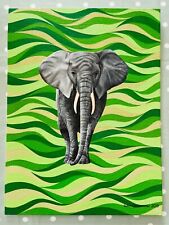 Elephant colourful background for sale  PENZANCE