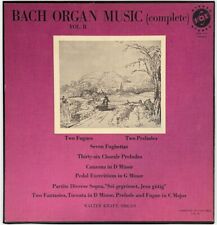 J.s. Bach-Organ Music Volume Ii By Walter Kraft 3 Lp Vox Box svbx - 5442 comprar usado  Enviando para Brazil