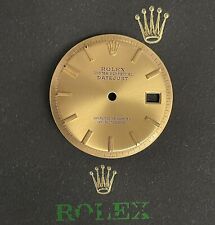 Rolex Men's 36mm Datejust Golden Dial & Stick Stainless Steel 1601 1603 , used for sale  San Ramon