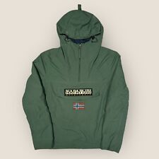 Mens green napapijri for sale  BRADFORD