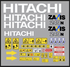 Hitachi 240 decalcomanie usato  Campagna