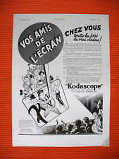 Kodascope press release d'occasion  Expédié en Belgium