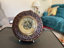 Dark oak barometer for sale  NORTHAMPTON