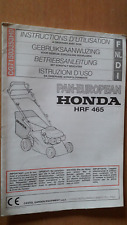 Honda tondeuse hrf465 d'occasion  Bonneval