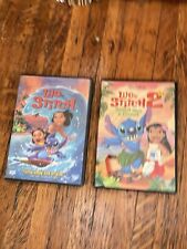Used, Two Lilo and Stitch DVDs Great Shape Lilo & Stitch 1 & 2 for sale  Shipping to South Africa