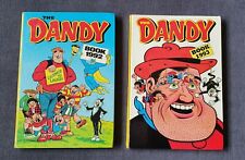 Vintage Retro x2 The Dandy Annuals 1992/1993 Hardback Desperate Dan for sale  BEDFORD