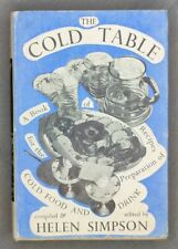 The Cold Table: A Book of Recipes by Helen Simpson 1936 Hardback Dust Jacket segunda mano  Embacar hacia Argentina