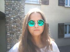 Sonnenbrille retrobrille runde gebraucht kaufen  Mandelbachtal