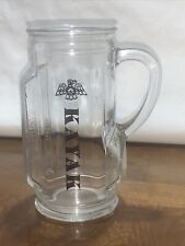 Golf Bag Shaped Beer Beverage Glass Mug with Handle Clear 14 oz Kayak Point Golf for sale  Shipping to South Africa