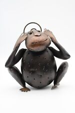 Metal monkey tealight for sale  Shipping to Ireland