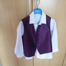 Boys waistcoat shirt for sale  CHORLEY