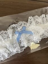 Hochzeit strumpfband weiß gebraucht kaufen  Germering