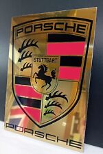 Porsche gold sign for sale  WEST BROMWICH