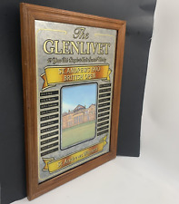 Espelho de golfe Glenlivet 12 anos uísque escocês Treasures Of The Links 20x15 vintage, usado comprar usado  Enviando para Brazil
