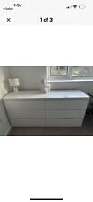 Ikea malm white for sale  LONDON