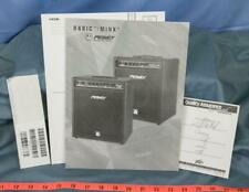 Peavey Básico Minx Amplificador Propietarios Manual Dq segunda mano  Embacar hacia Spain