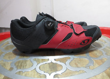 Sapatos masculinos cilindro ciclismo Giro Boa 8 MTB mountain bike bicicleta vermelho comprar usado  Enviando para Brazil