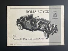 Pocher rolls royce for sale  New Castle