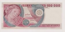 Italia banconota 100000 usato  Pozzuoli
