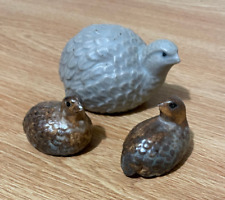 Porcelain quail figurines for sale  Rohnert Park