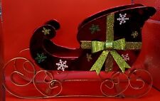 Metal christmas sleigh for sale  Decatur