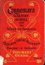 RAILWAYS V. RARE - 1905 IRISH BRADSHAW - MIDLAND GWR OF IRELAND TOURIST GUIDE for sale  NORMANTON