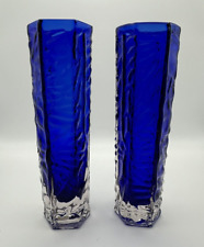 Cobalt blue vase for sale  Shipping to Ireland