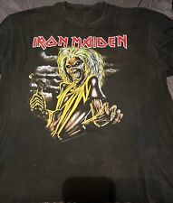 Camiseta Vintage Iron Maiden Eddie Band Preta XXL, usado comprar usado  Enviando para Brazil