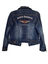 Harley Davidson kurtka jeans denim motocyklowa biker classic original jacket, używany na sprzedaż  PL