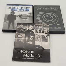 Lote de música DVD Depeche Mode 101 Blink 182 Bob Dylan sem direção envio seguro para casa, usado comprar usado  Enviando para Brazil