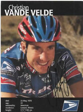 Cyclisme autographe christian d'occasion  France