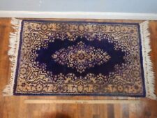 Vintage rug dark for sale  North East