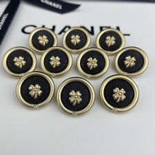 Chanel clover buttons for sale  Shipping to Ireland