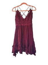 maroon dress x small for sale  Port Richey