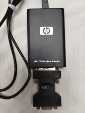 Adaptador de gráficos HP USB a DVI y adaptador DVI a VGA (2 adaptadores) P# 584670-001 segunda mano  Embacar hacia Mexico