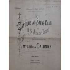 Calonne abbé cantique d'occasion  Blois