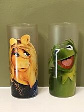 Muppets frosted tumblers for sale  SWINDON