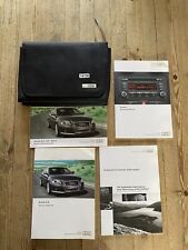 Audi owners handbook for sale  RICHMOND