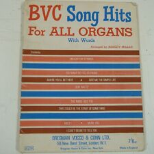 Organ bvc song for sale  CARNFORTH