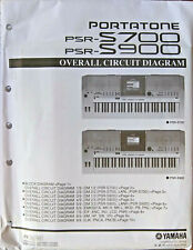 Teclado Yamaha PSR-S700 PSR-S900 original diagrama de circuito geral / esquemas., usado comprar usado  Enviando para Brazil