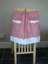 Red white gingham for sale  STOKE-ON-TRENT