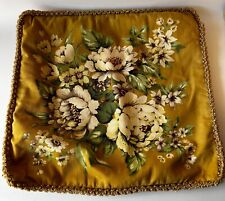 Vintage flower cushion for sale  BRISTOL